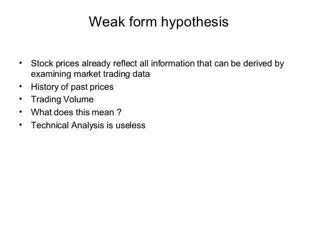 The History of the Efficient Market Hypothesis