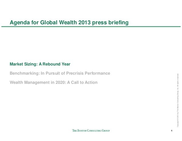 Wealth Management Benchmarking