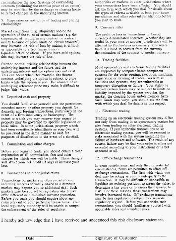 17 CFR 23 SWAP DEALERS AND MAJOR SWAP PARTICIPANTS 17 CFR 23 (COMMODITY AND SECURITIES EXCHANGES 17