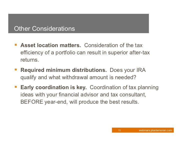 Asset Location Your Guide to TaxEfficiency