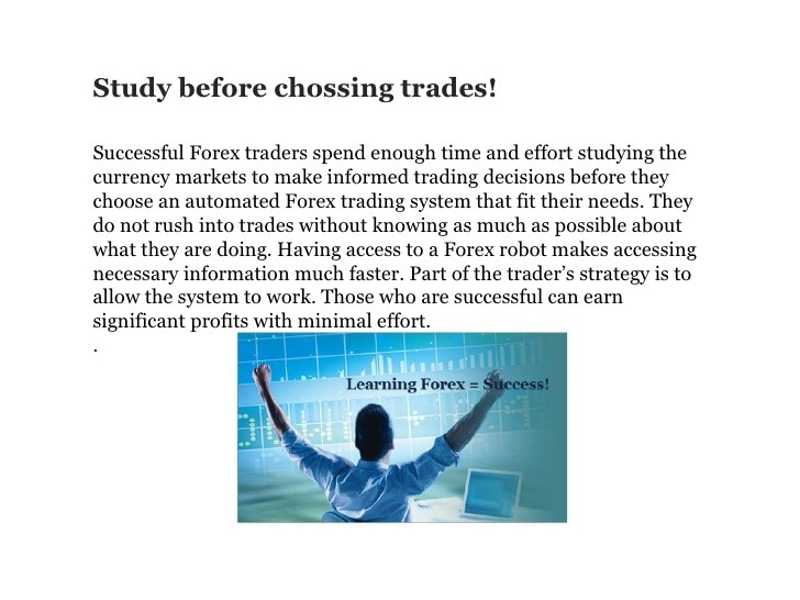 Basics of automated Forex Trading