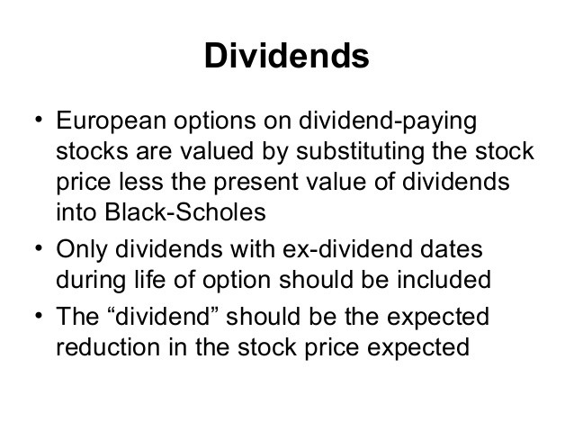 Black Scholes Stock Option Valuation How to Use Black Scholes to Value a Stock Option