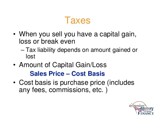 Calculating Capital Gain or Loss When Selling Fund Shares