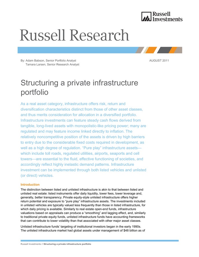 Effective Diversification in Portfolio Management Asset Class Investing Blue Water Capital