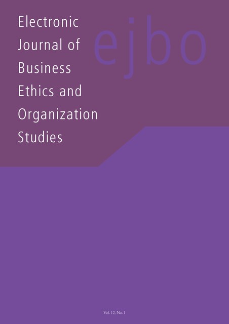 EJBO Electronic Journal of Business Ethics and Organization Studies