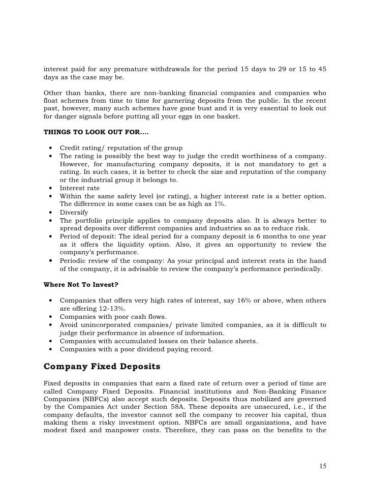 EquityLinked Certificated of Deposit The Safer LowCost EIA Alternative