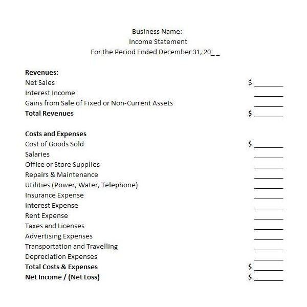 Financial Analysis and Accounting Book of Reference Statement of Financial Position