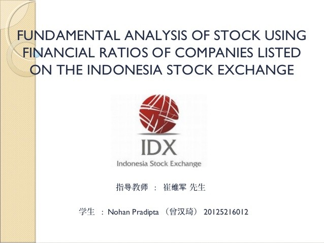 Fundamental Analysis and Stock Trading