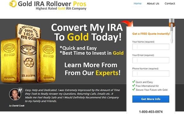 Gold IRA Rollover A Great Hedge Against the Financial Crisis