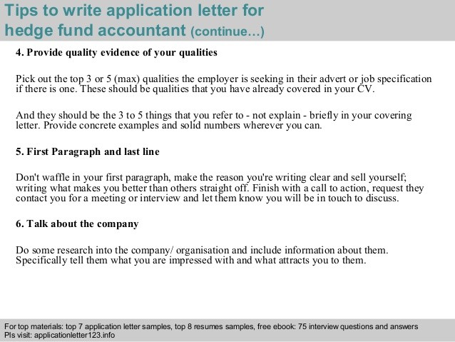 Hedge Fund Accountant Tips