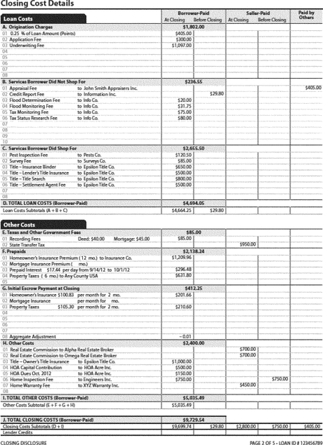 Home Buyer s Guide Closing Of The Mortgage The HUD1 Settlement Statement Mortgage Note Escrow