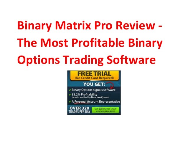 Most profitable binary options software