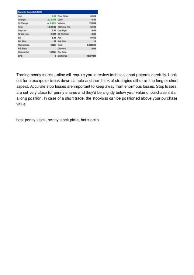 How To Invest In The Penny Stock Market Financial Web How To Invest In The Penny Stock Market Financial Web