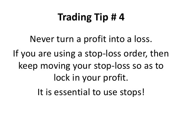 How to Protect Your Profits Using Stop Orders