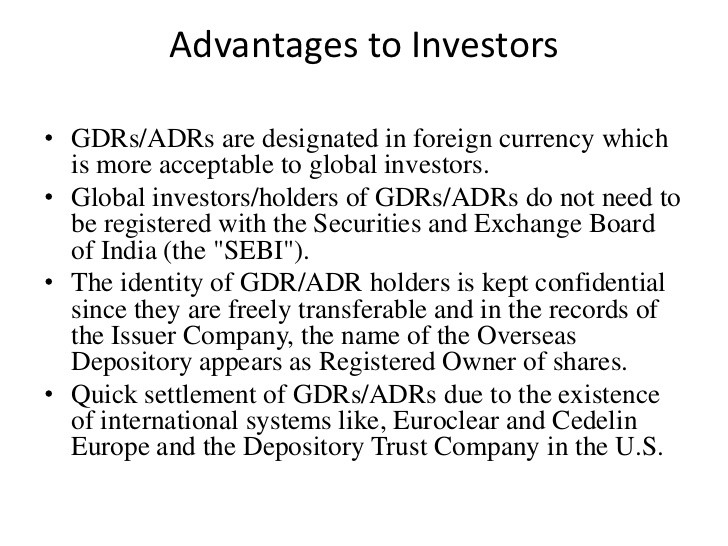 Investing in Foreign Stocks ADRs and GDRs