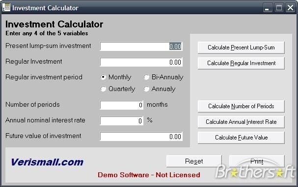 Investment Calculator