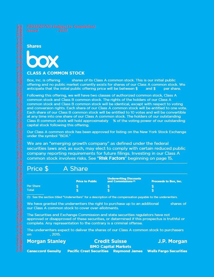 IPO Basics The Registration Statement Securities Article