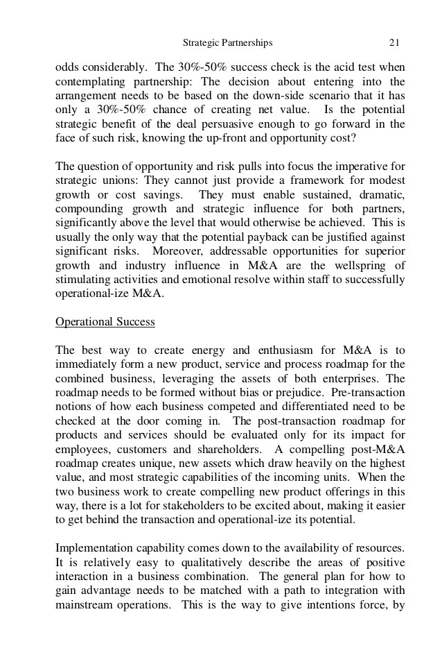 Mergers & Acquisitions An Avenue For Profitable Trades (Tue Nov 29 2011)