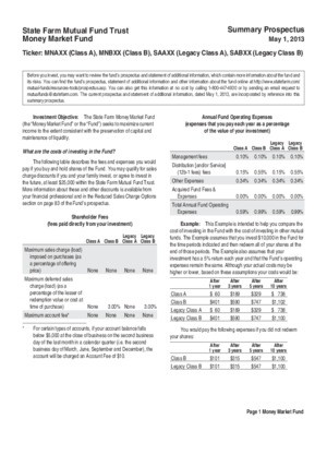 Money Market Funds State Farm