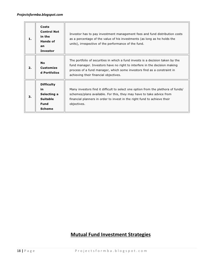 Mutual Funds Management Fees V Yahoo India Finance