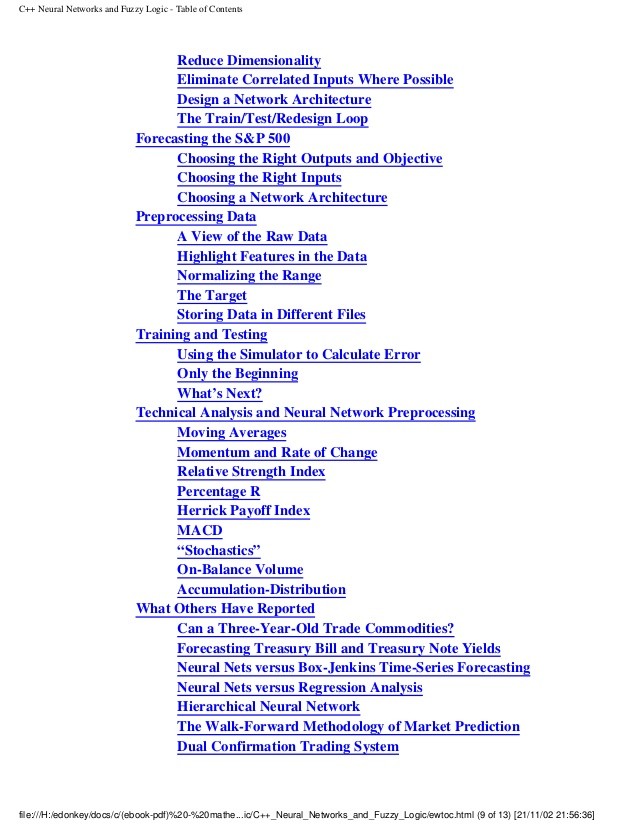 Neural Networks in Trading How to Design a Network for Financial Forecasting in Eight Simple Steps