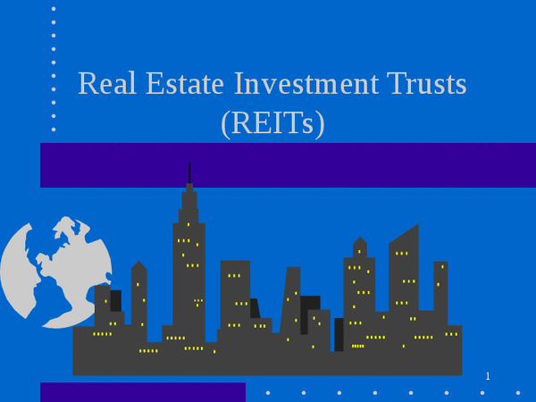 What is a REIT (Real Estate Investment Trust)