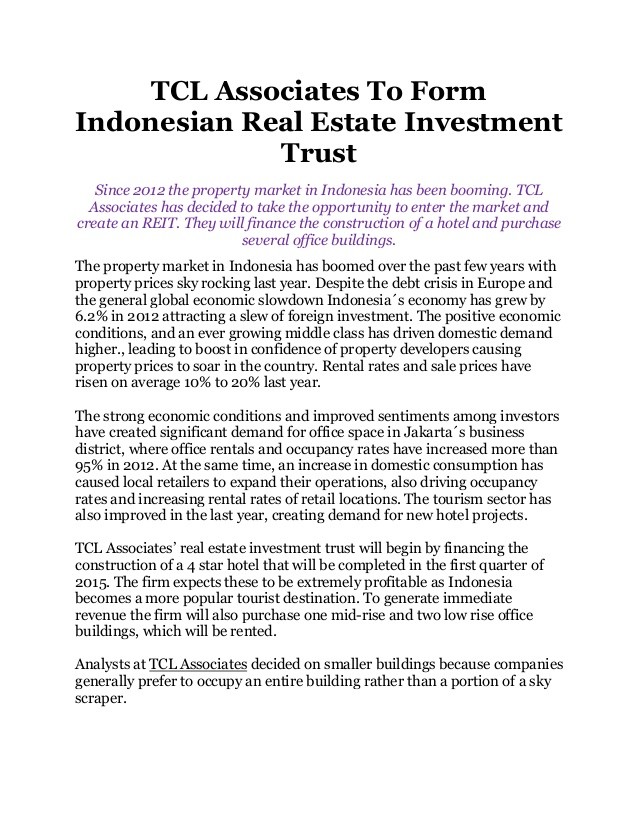 Real Estate Investment Trust_1