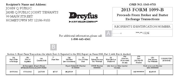 Stock Basis Reporting on Form 1099B in 2011