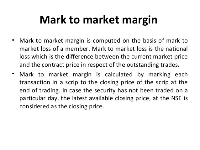 The MarktoMarket Myth