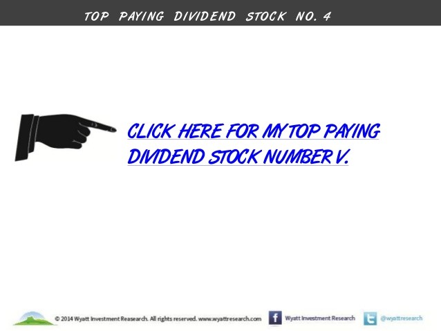 Top 5 Safe Dividend Stocks to Own Today Wyatt Investment Research