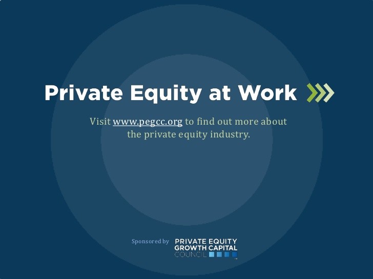 What is Private Equity Learn More About Private Equity from PEGCC Private Investors Education