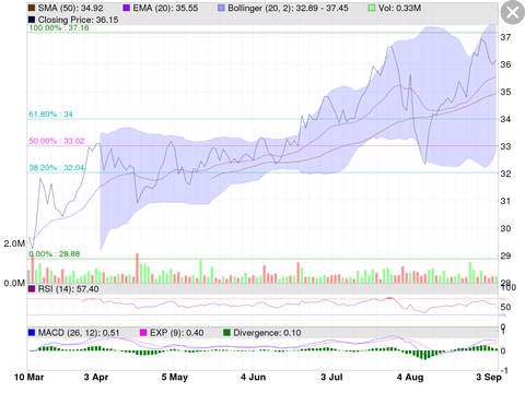 5Min Chart Advanced Real Time Stock Quote Chart News and Insider Transaction App for iPhone