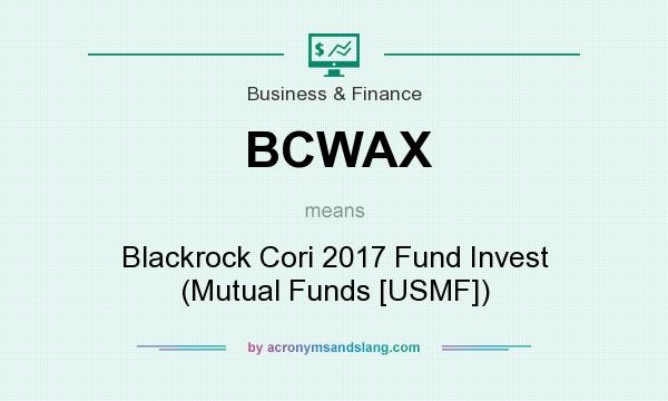 BlackRock CoRI Funds (BCVAX BCWIX BCXAX BCYAX) (BCVAX BCWIX BCXAX BCYAX)