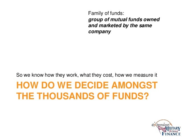 Mutual funds Would we buy them if we knew the costs