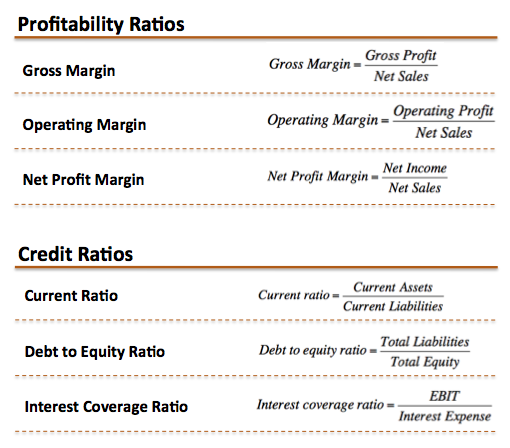 Financial Ratios