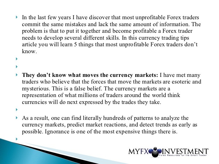 Forex Information Every Trader Needs To Know_2