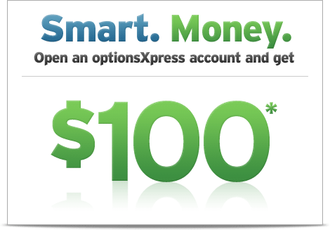 OptionsXpress $100 New Account Bonus