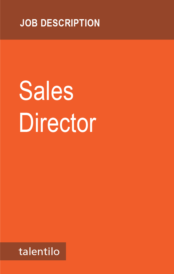 Sales Director Job Description