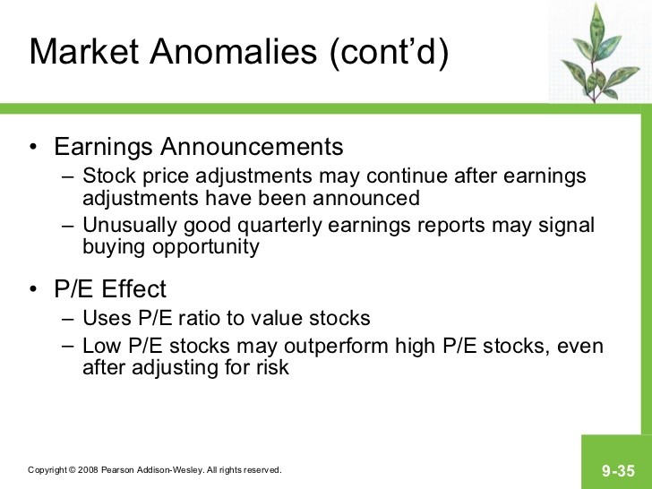 The Best of Behavioral Finance Anomalies