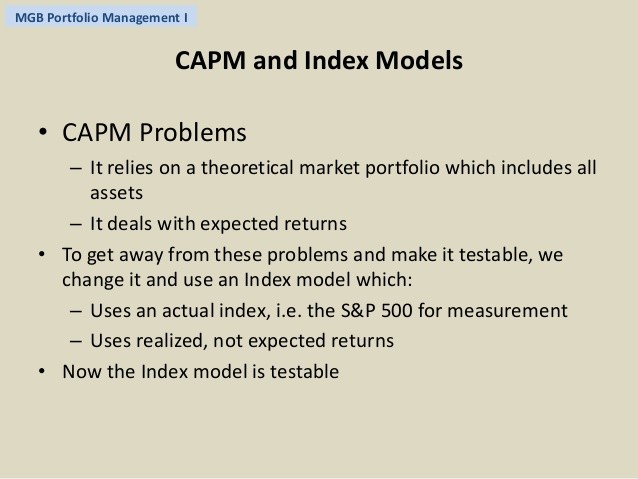 The Pitfalls and Accuracy of Capital Asset Pricing