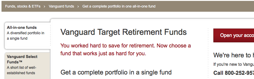 United states Retirement Funds Betterment vs Vanguard Life strategy vs Target Retirement