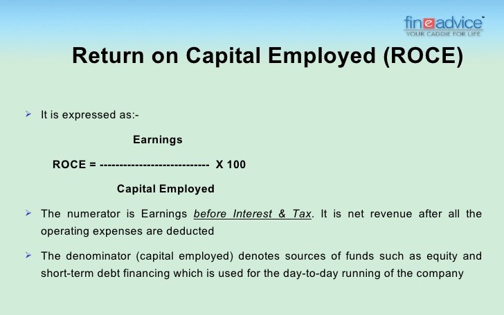 What Does The Return On Capital Employed (ROCE) Tell Us