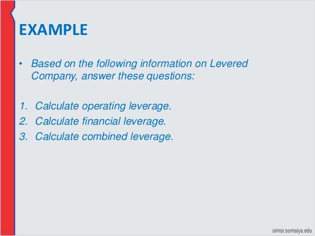 What is degree of financial leverage Questions & Answers