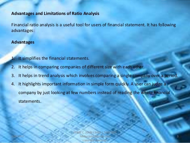 Limitations of Ratio Analysis