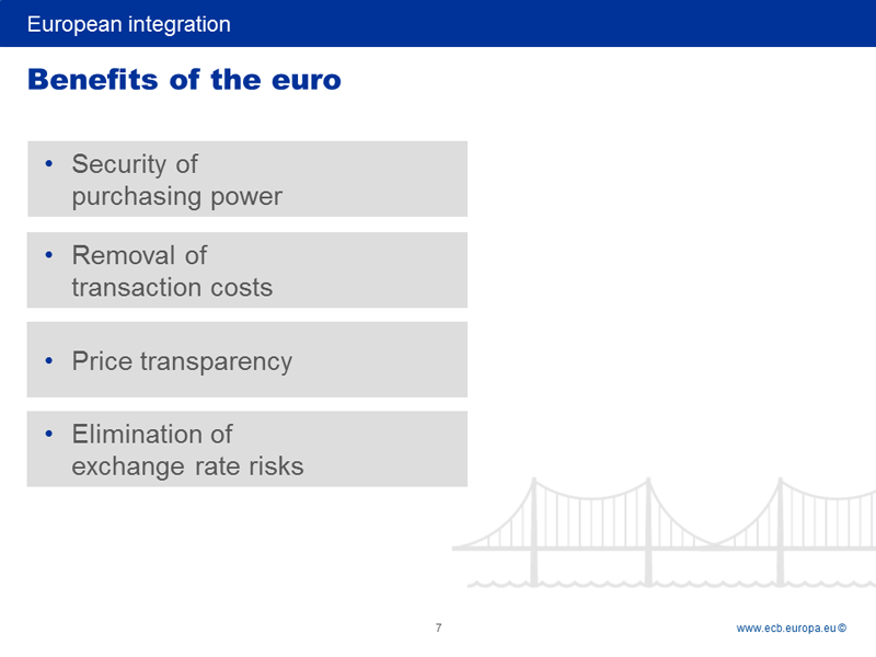 Benefits of the Euro