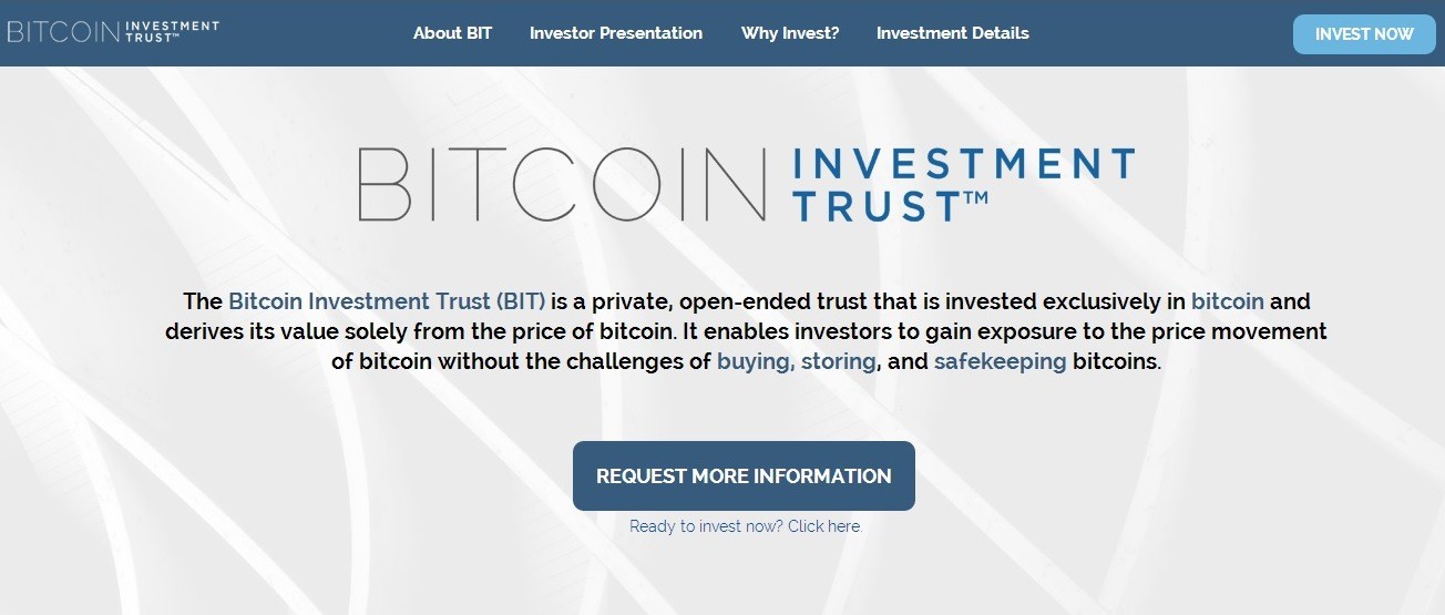 Bitcoin Investment Trust