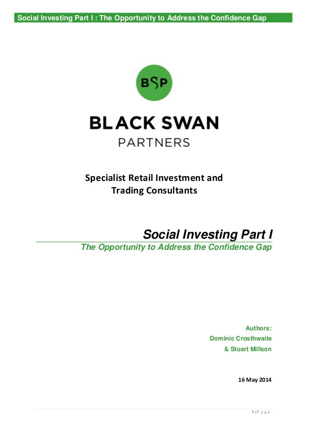 Black Swan Investment Strategies Don t Work