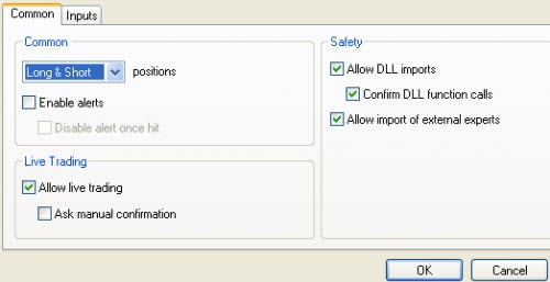 Pairs Trading Entry Point Confirmation Using Technical Indicators MetaTrader Expert Advisor