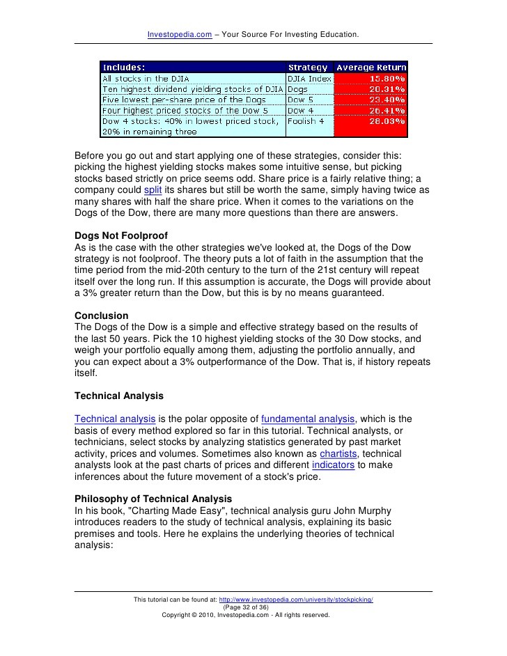 Stock Picking Strategies Fundamental Analysis