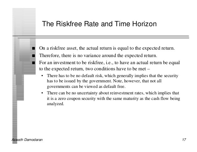 A RiskFree Asset